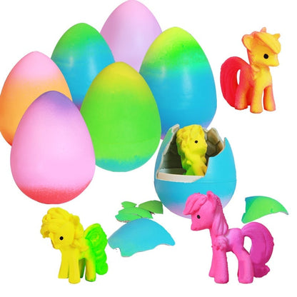🔥Easter Hot Sale🦄 Magical Hatching Unicorn Eggs (6-Packs)