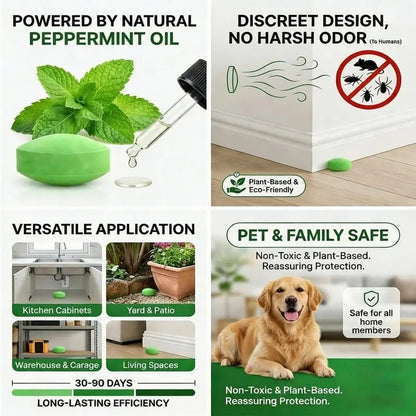 🚫🐀Tired of Mice Invading? 12-Pack Natural Repellent Balls!