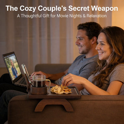 🛋️ 4-in-1 Couch Arm Table