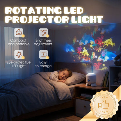 🎁2026 Hot Sale🔥Dynamic Rotating LED Projector Light